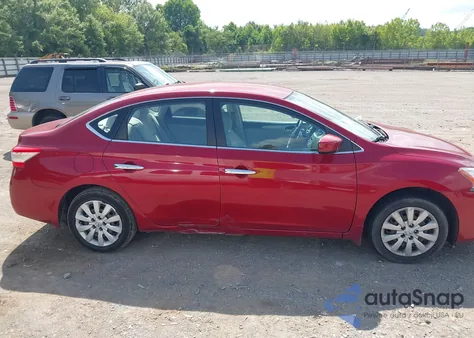 2013 Nissan Sentra S from USA, damaged, VIN 3N1AB7AP1DL634349